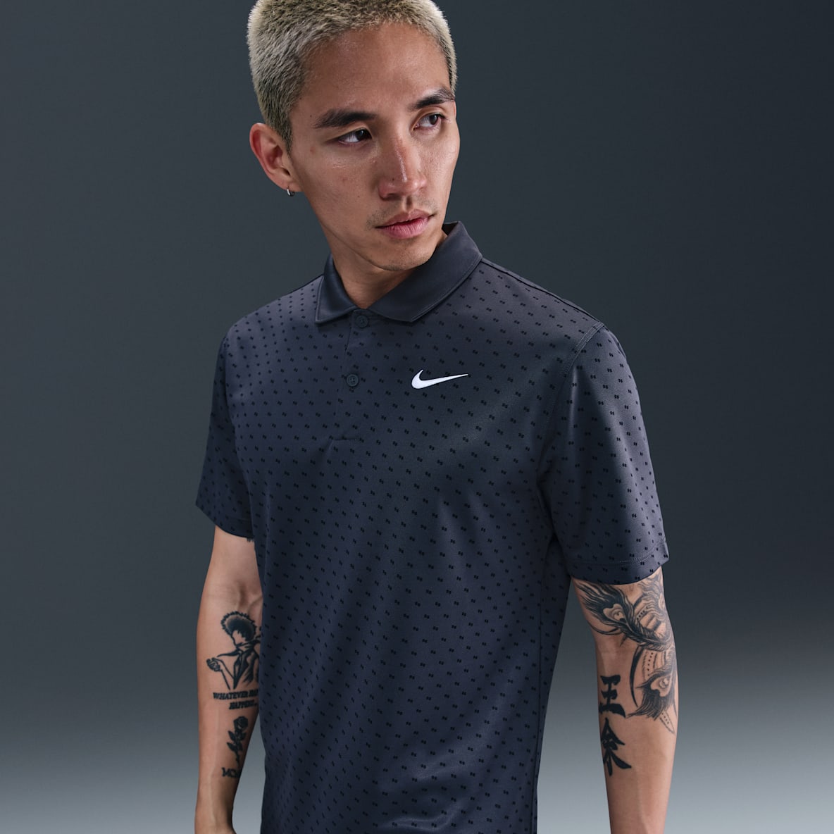 10000　ナイキ　メンズ　ポロシャツ　水色　サイズＭ Amazon | Nike メンズ Dri-FIT 半袖ポロシャツ スカイブルー